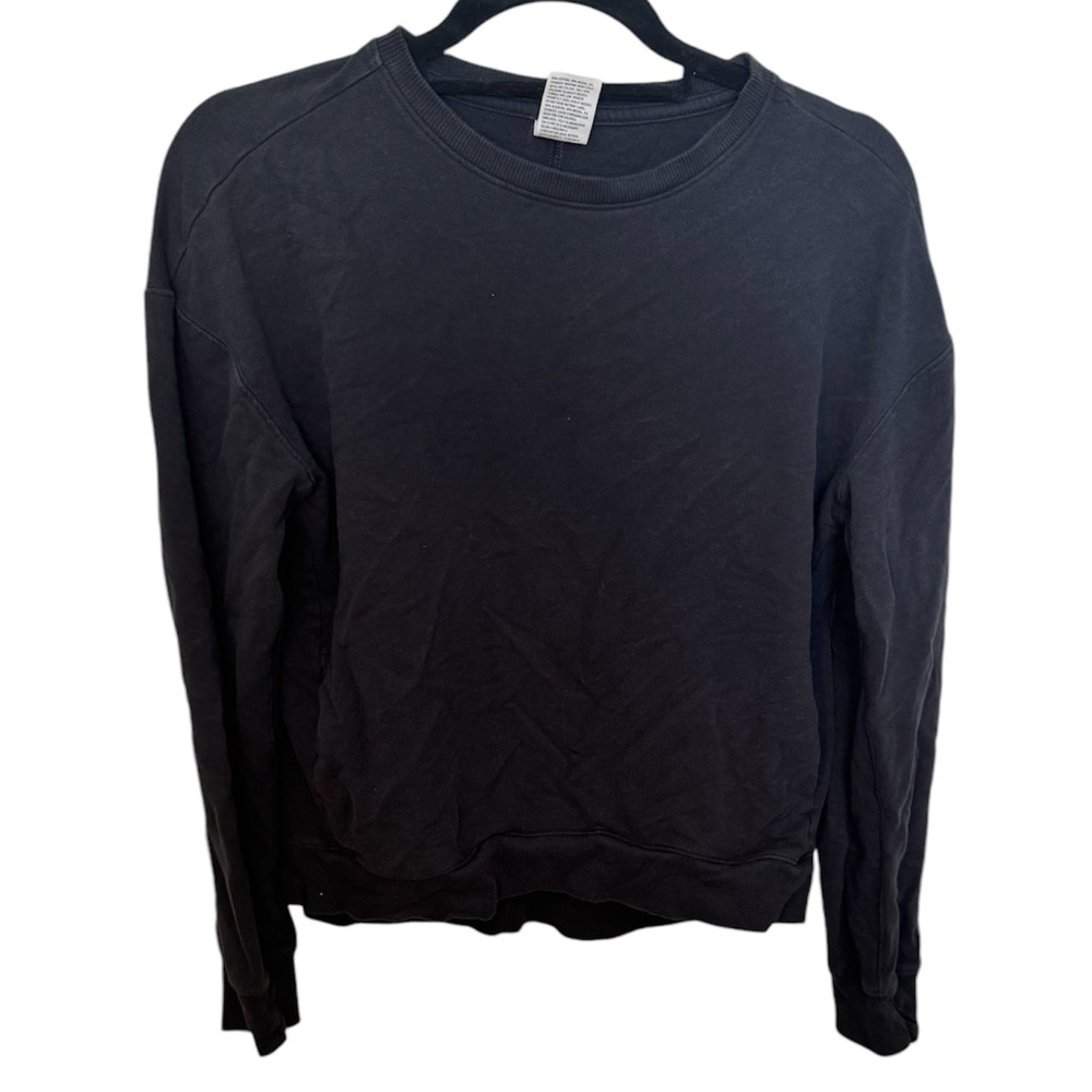 XS All in motion crewneck in black